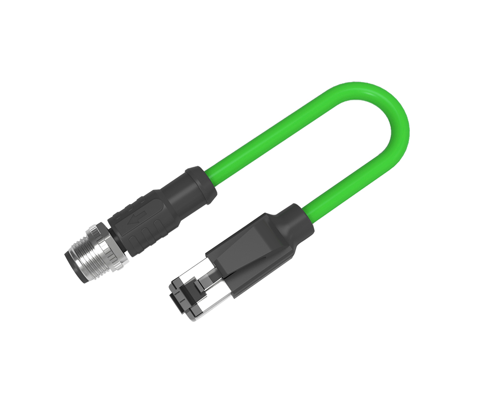 訂貨號(hào)：M12D-MS-4P-RJ45-□□-PVC